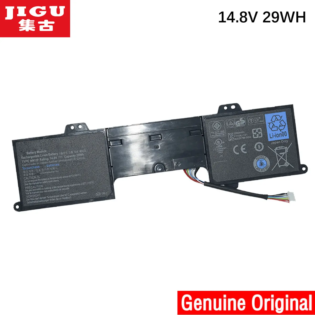 JIGU 9YXN1 TR2F1 Ww12p Оригинальный аккумулятор для ноутбука Dell Inspiron DUO 1090 Кабриолет 14 8 V