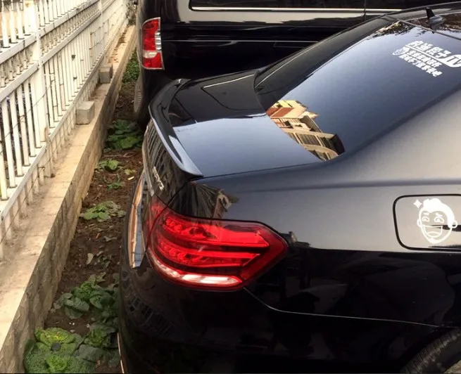Спойлер для Benz W212 автомобильный спойлер из АБС материала заднего крыла E320L E260L E300L