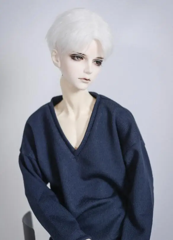 Новое дядя 1/3 1/4 мальчик девочка BJD Кукла SD MSD Одежда Белый/светильник