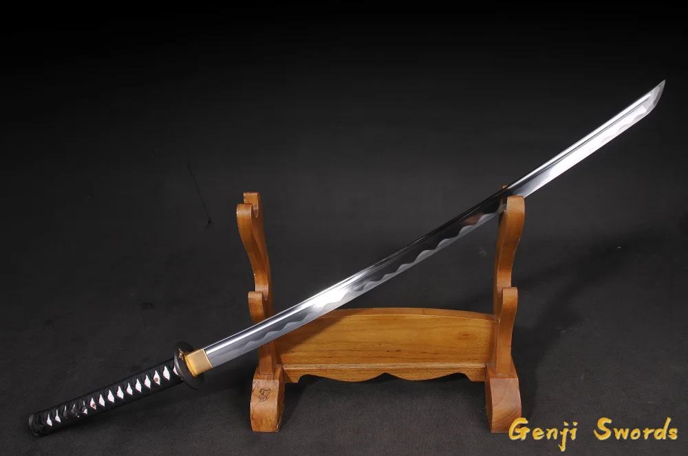 Handmade Full Tang Japanese Katana T10 Steel Real Samurai Sword Sharp Edge brave troops Iron Tsuba