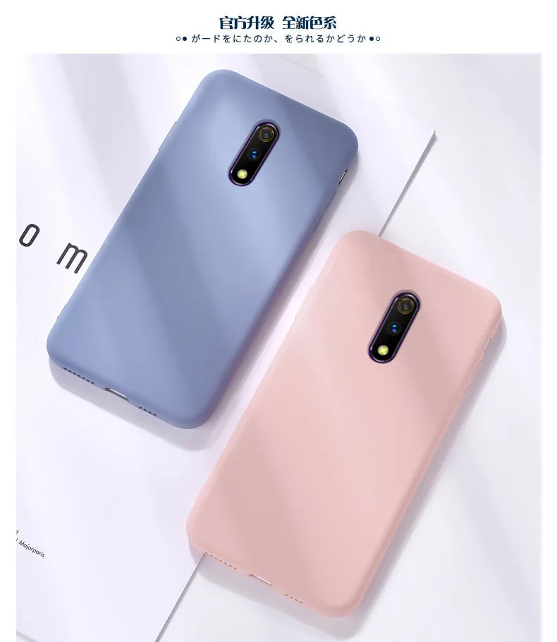 Для OPPO Realme 3 Pro Чехол Ультра-тонкий мягкий жидкий силиконовый защитный чехол на заднюю панель для Realme 3 3Pro полное покрытие оболочки