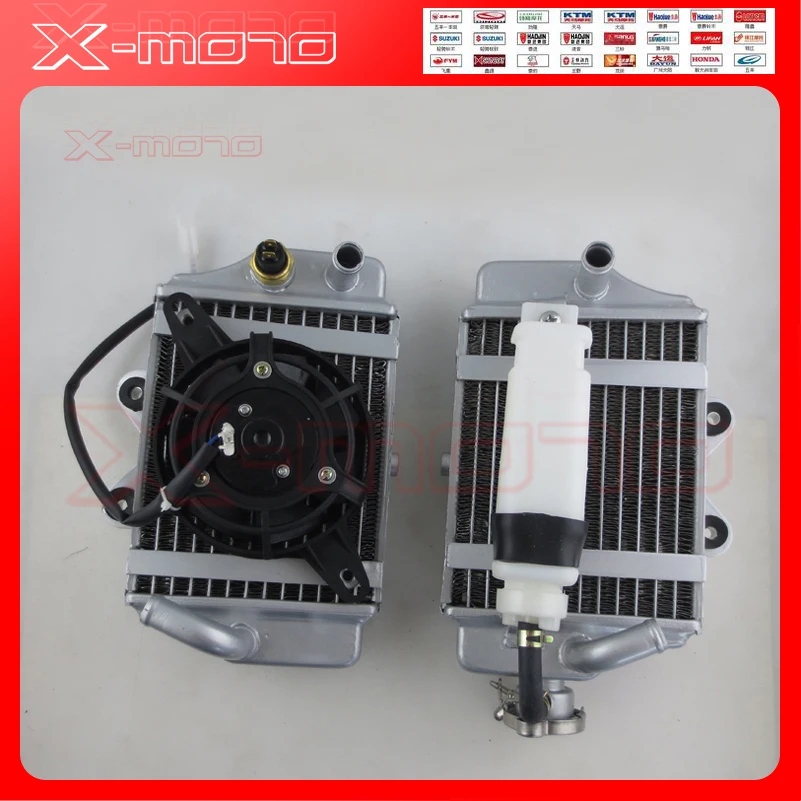 150cc 200cc 250cc zongshen loncin lifan мотоцикл с водяным охлаждением радиатор двигателя xmotos apollo водяная коробка с вентилятором аксессуары
