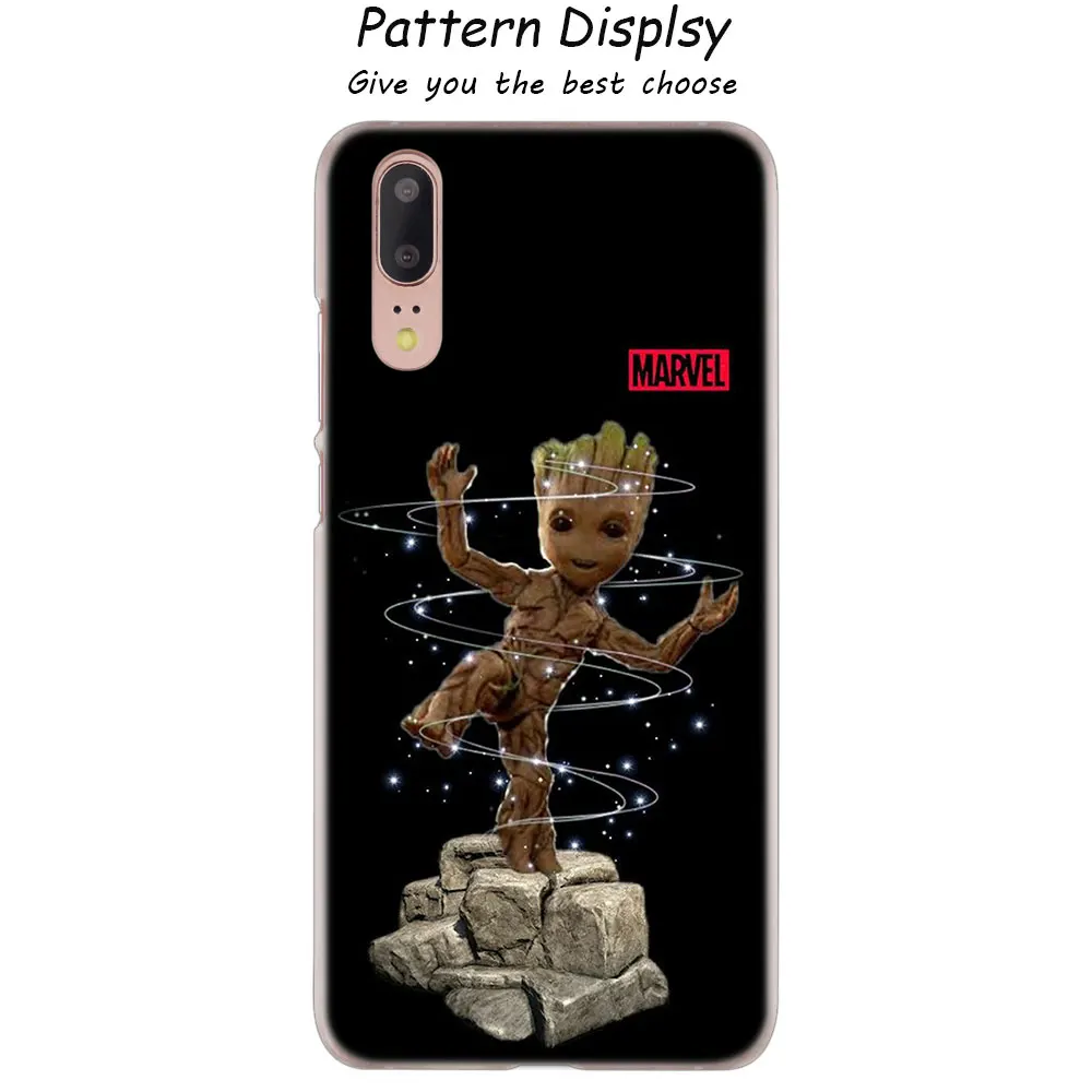 015 Жесткий чехол Guardians of the Galaxy Marvel для huawei P30 P20 P10 P9 P8 Lite P30 P20 Pro Mini PSmart - Цвет: 015
