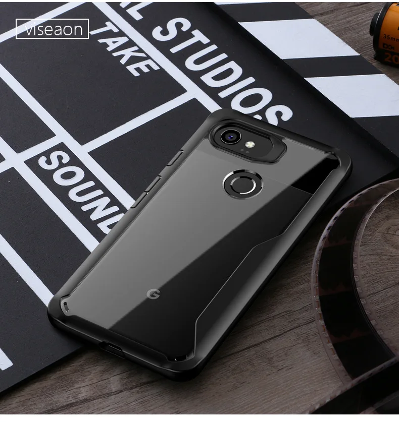 Чехол бампер прозрачный Гибридный для Google Pixel 2 3 3a XL|Бамперы| |