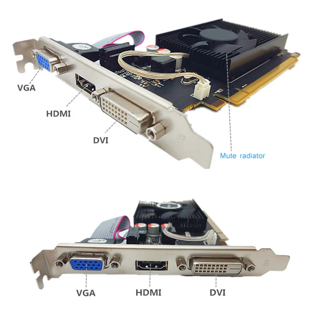 Видео компьютер GPU офисные Графика карты PCI Express Veineda оригинальные аксессуары игры