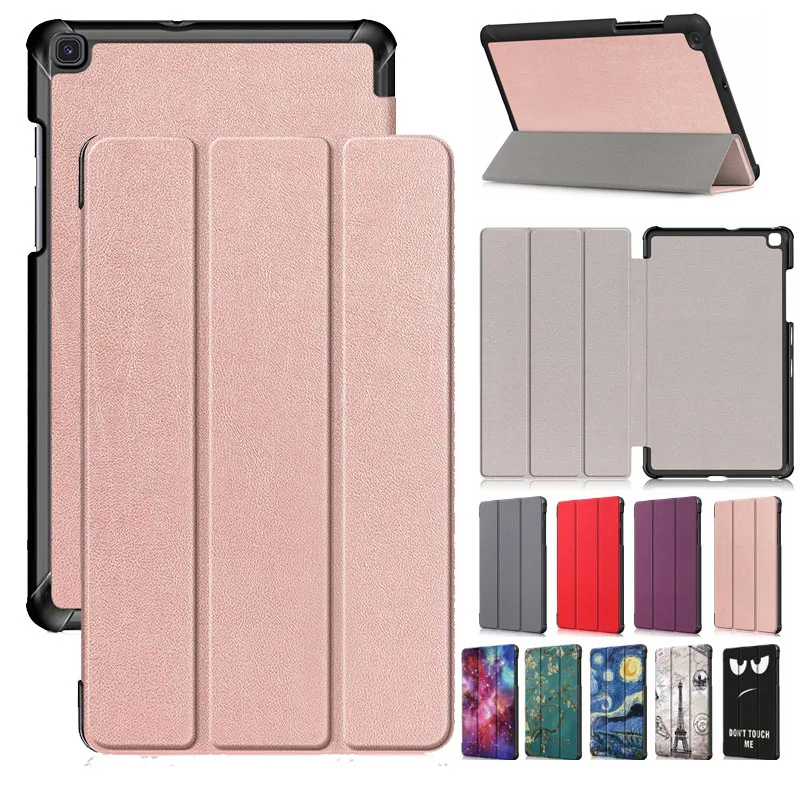 Ультратонкий планшет чехол для samsung Galaxy Tab A 8 0 2019 T290 из искусственной кожи Smart Cover
