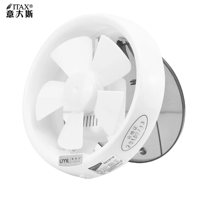 Ventilation fan window type circular ventilation glass bathroom toilet manual ITAS9933A | Бытовая техника
