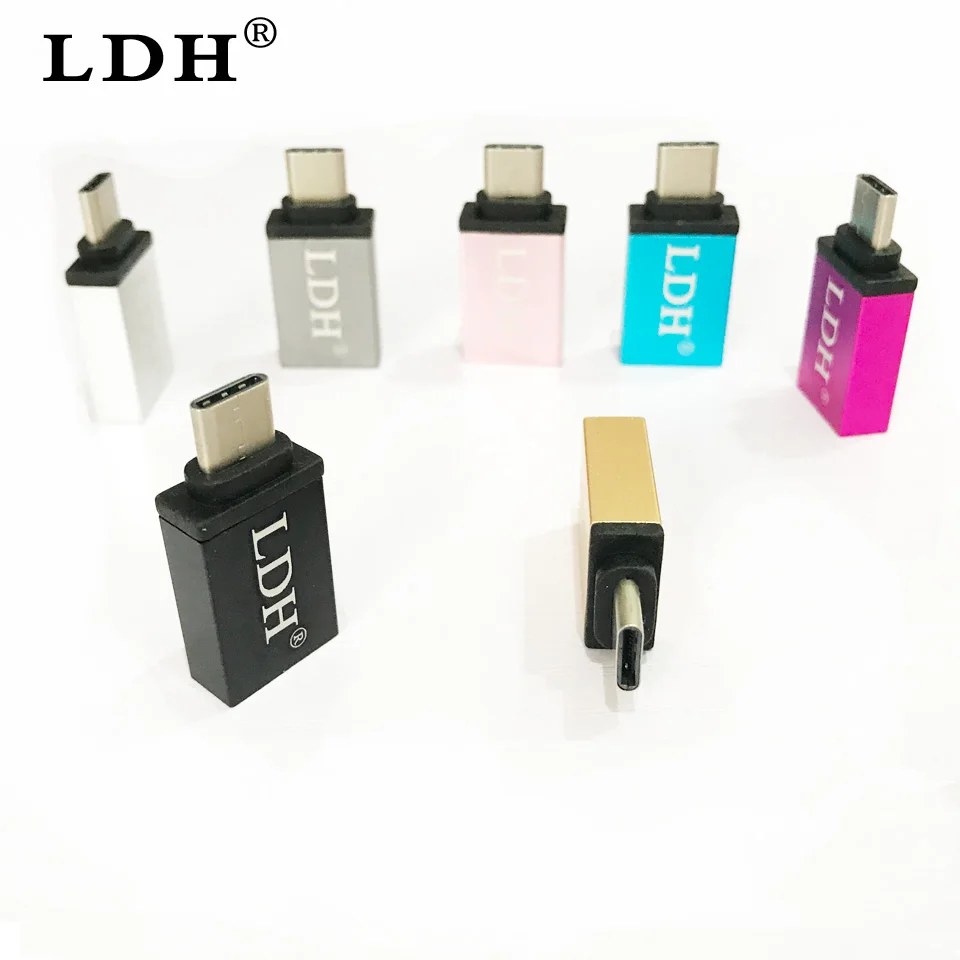 LDH USB C 3 1 Type папа к 0 кабель адаптер OTG Синхронизация данных зарядное устройство для