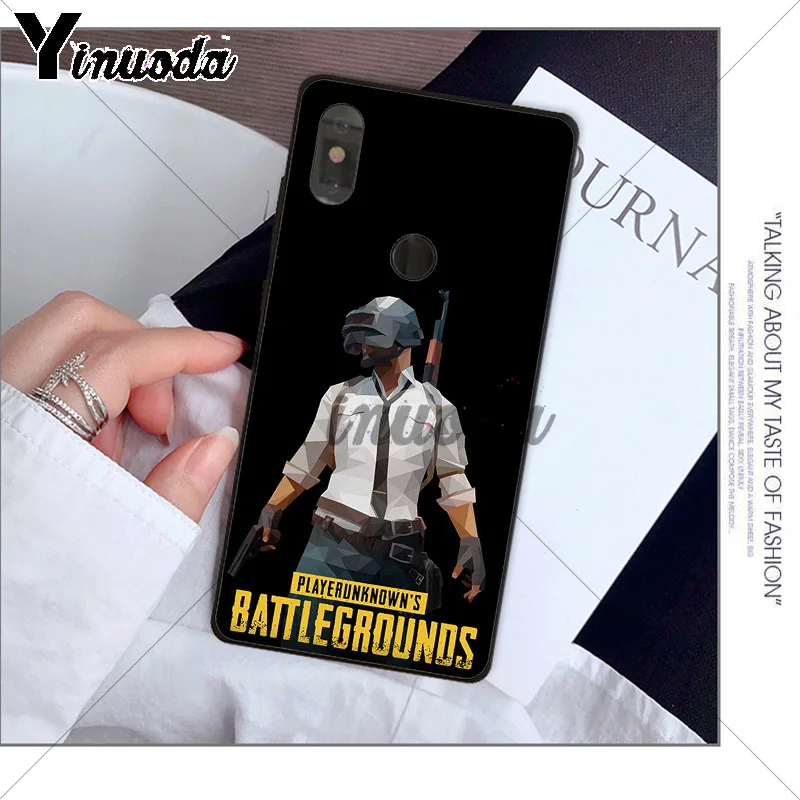 Высококачественный чехол для телефона Yinuoda pubg xiaomi mi 6 8 se note2 3 mix2 redmi 5 5plus note 4 |