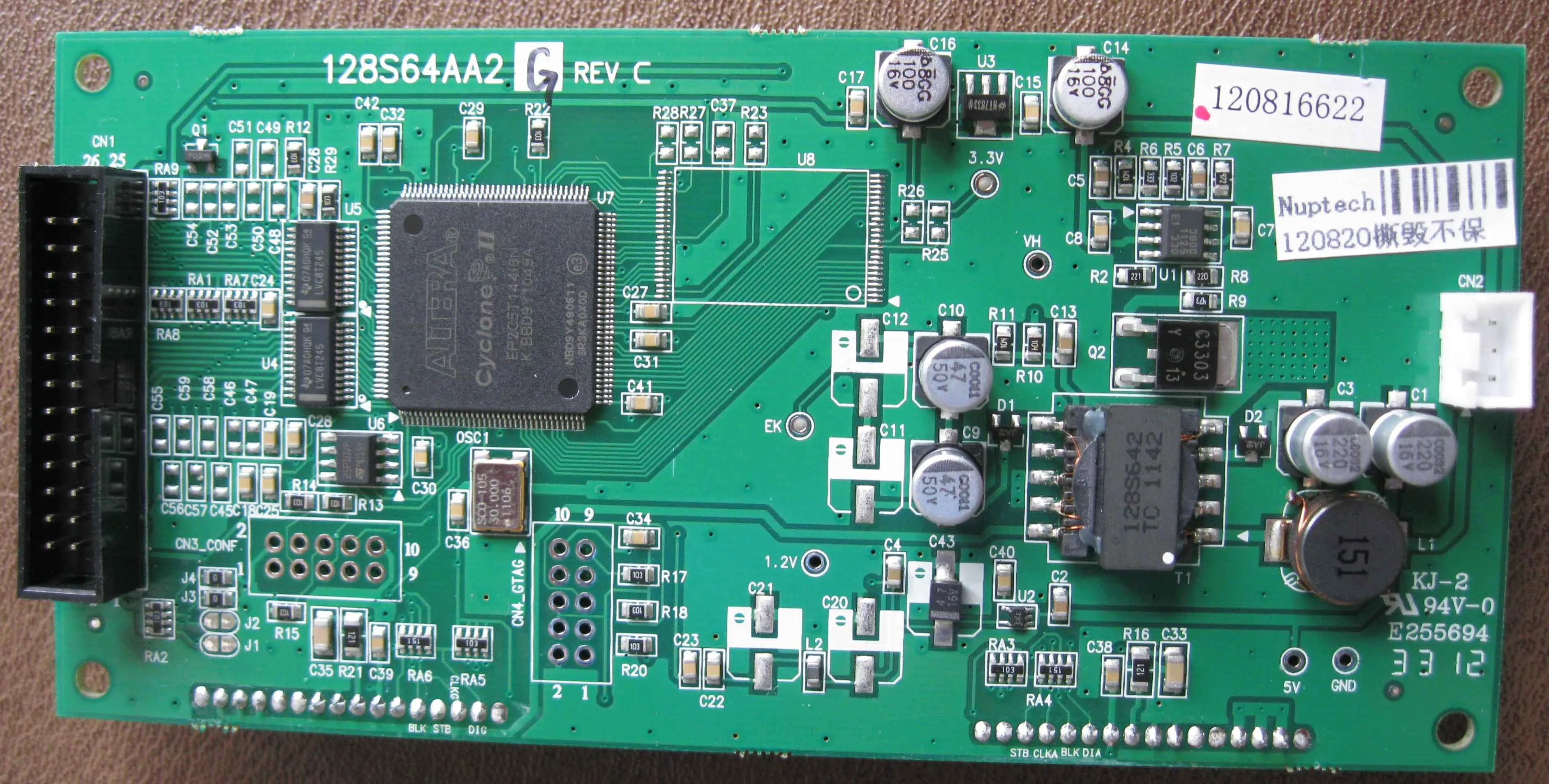 128*64 VFD 128S64AA2G модуль криогенный экран дисплея|Соединители| |