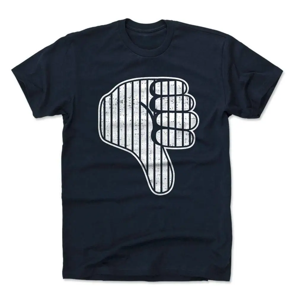 

500 LEVEL Thumbs Down T-Shirt - New York Baseball Fan Apparel Worn By Aaron Judge and Todd Frazier Unisex Fashion T Shirt