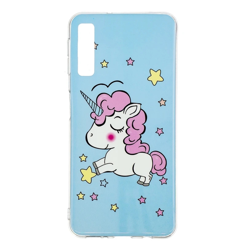 Светящийся чехол для Coque samsung A7 чехол Etui Fundas силиконовый чехол из ТПУ для Coque samsung Galaxy A7 A 7 A750 Carcasa