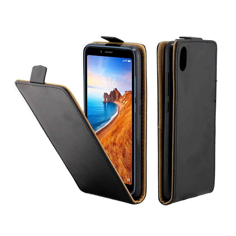 Деловой кожаный чехол для Xiaomi Redmi 7A Вертикальный флип с отделением карт K20/K20 Pro/Mi