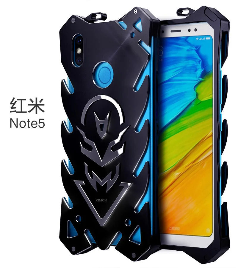 Металлический чехол из авиационного алюминия для Xiaomi Mi 6X A2 Zimon прочная защита Redmi