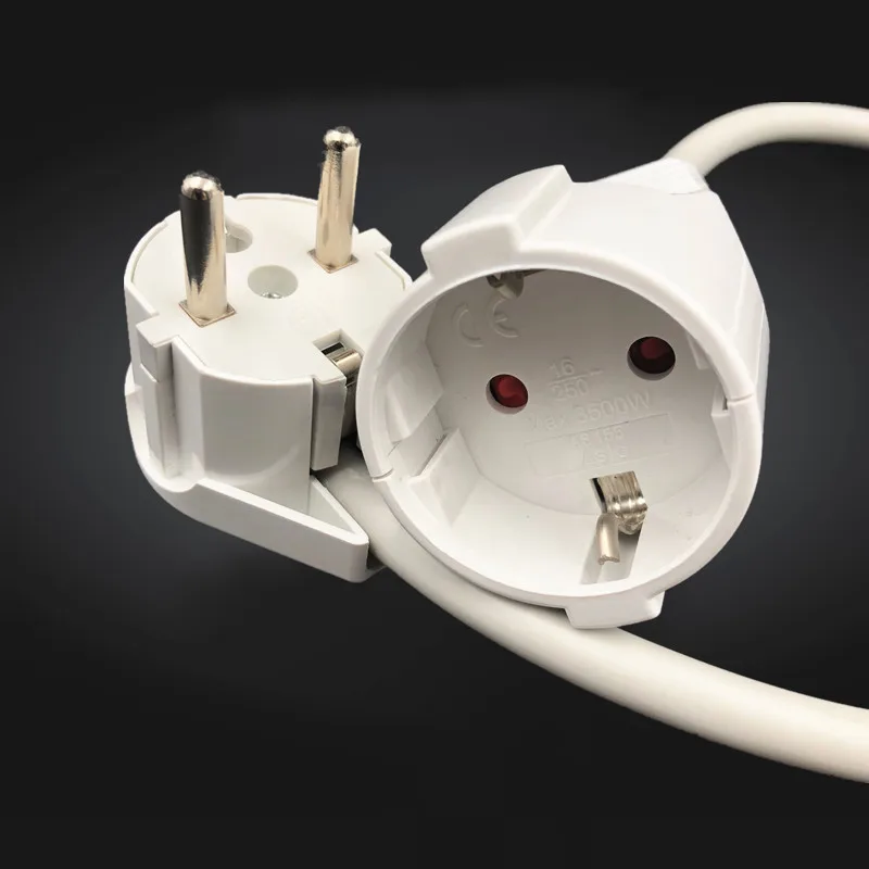 Удлинитель питания IEC320 16A 0 5 В 250 м штекер гнездо 1 квадратов|power cord|iec320 cableeu power plug