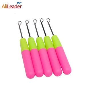 Лидер продаж, 50 шт., модный крючок для волос, ручка с иглой, высокое качество, вязание крючком, игла для косичек, дредов, аксессуары, инструменты