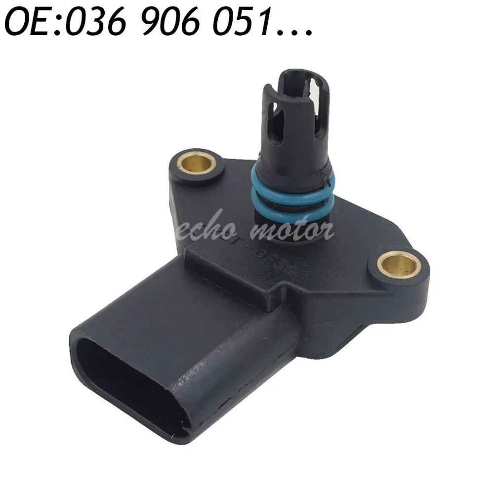 

New Manifold Boost Pressure MAP Sensor For VW Bora Caddy Golf Lupo Polo Vento 1.4 1.6 036906051, 0279980411