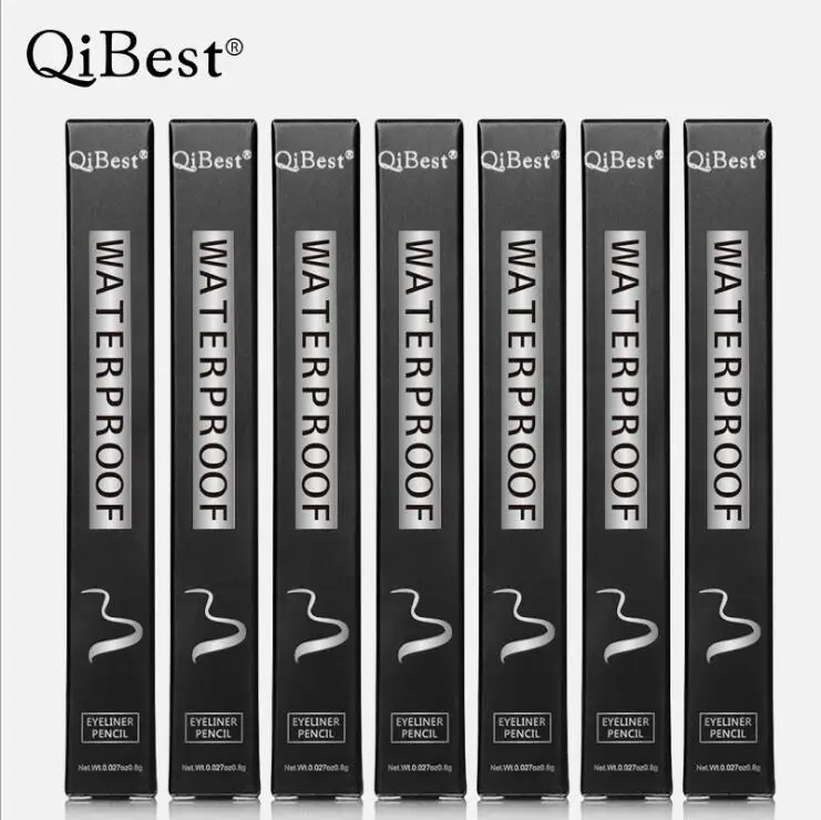Qibeat брендовая Косметика 1 шт. черная жидкая подводка для глаз водостойкая