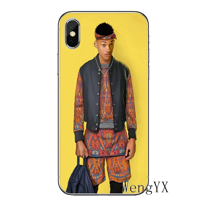 Уилл Смит Fresh Prince bel air для iPhone X XR XS Max 8 7 plus 6s 6 plus SE 5S 5c 5 4S 4 iPod Touch чехол мягкий чехол телефона - Цвет: of-bel-air-A-01