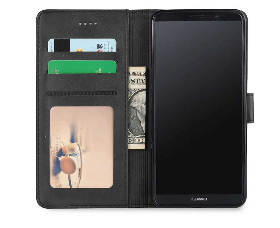 Huawei mate 10 Pro Кожаный винтажный кошелек для покрытия для Funda huawei mate 10 Lite чехол Флип-чехлы для телефонов huawei mate 10 Pro Чехол