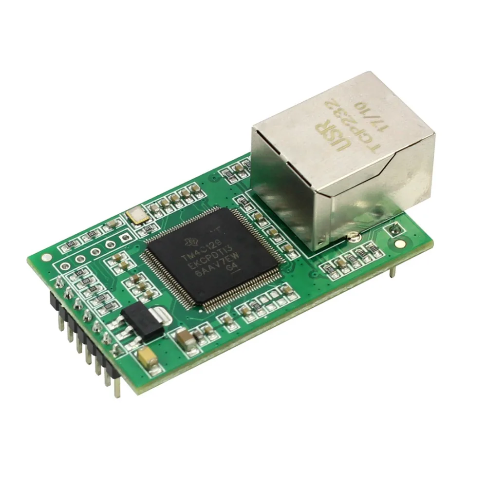 USR-TCP232-E2 контактный тип последовательный UART ttl в LAN Ethernet модуль- 2 последовательных порта Q00226