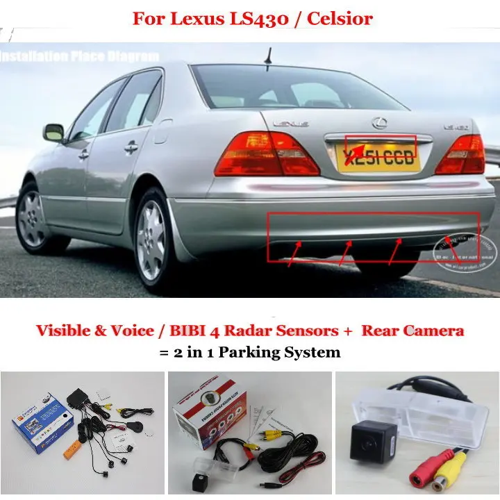Датчик парковки для Lexus LS430/Celsior автомобильная система сигнализации высокое
