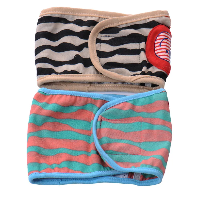 Хлопковая для домашней собаки физиологический ремешок затягивает гигиенические