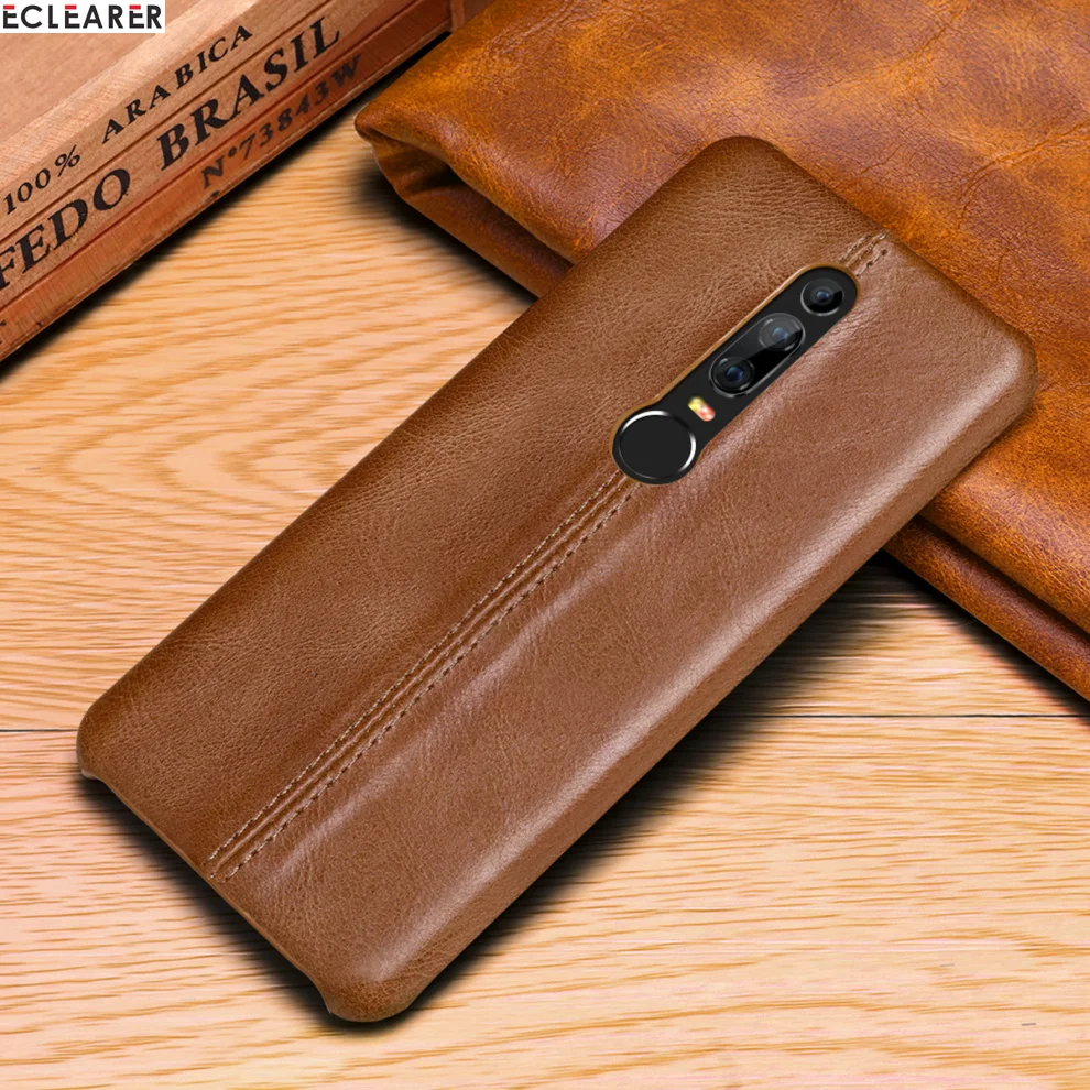 Huawei mate 20 RS чехол из натуральной кожи чехол для huawei mate 20 RS Porsche дизайн чехол Роскошный сшивание кожаный чехол для телефона