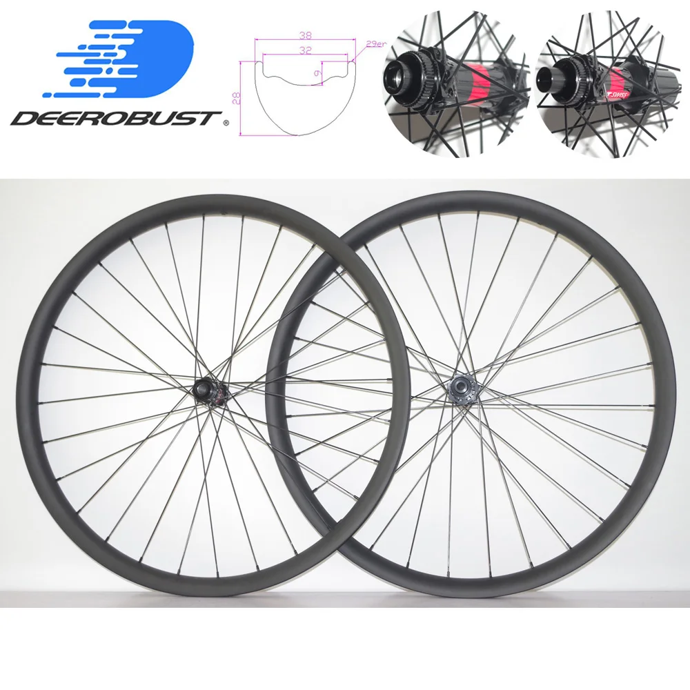 Комплект колес для горного велосипеда DT 240s BOOST ассиметричная бескамерная шина из