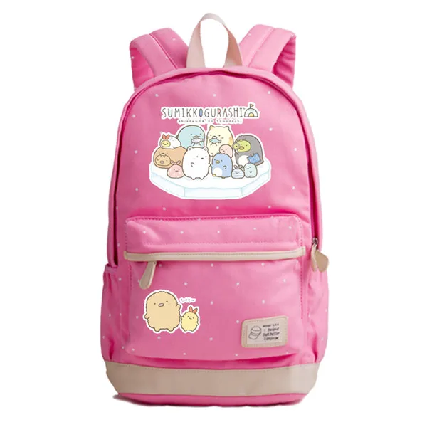 20 Kawaii sumikkourashi холщовые школьные сумки милые женские розовые рюкзаки Mochila Feminina девочки походный рюкзак для ноутбука рюкзак - Цвет: 20