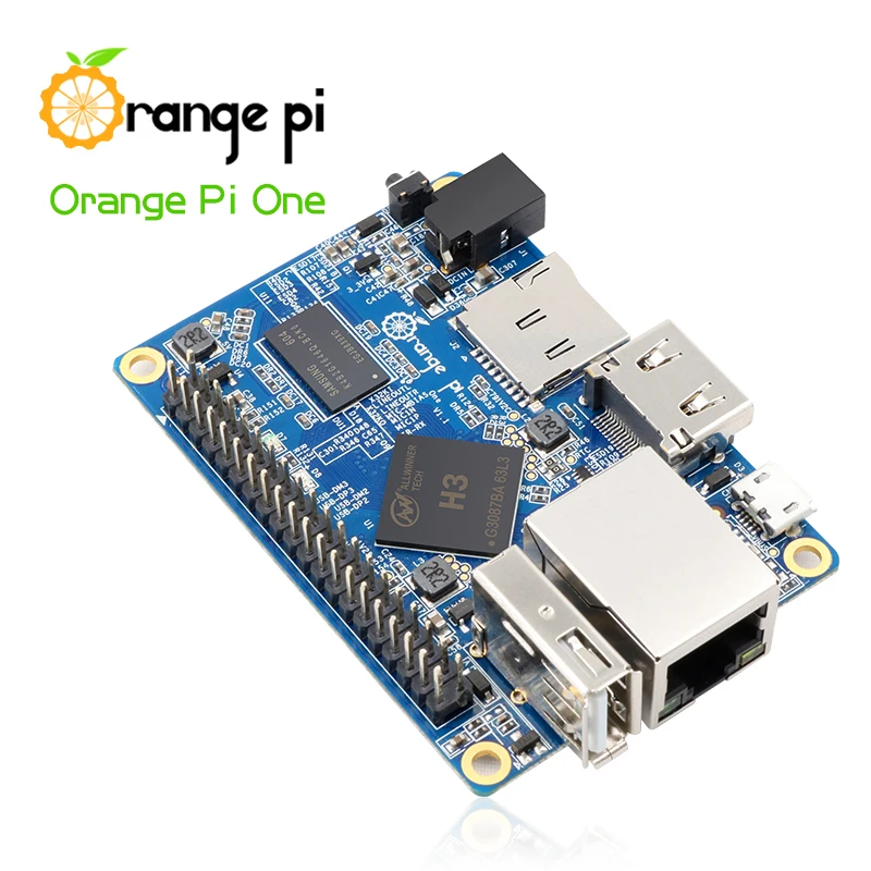Orange Pi One + прозрачный чехол из АБС-пластика кабель питания Поддержка Android Ubuntu Debian