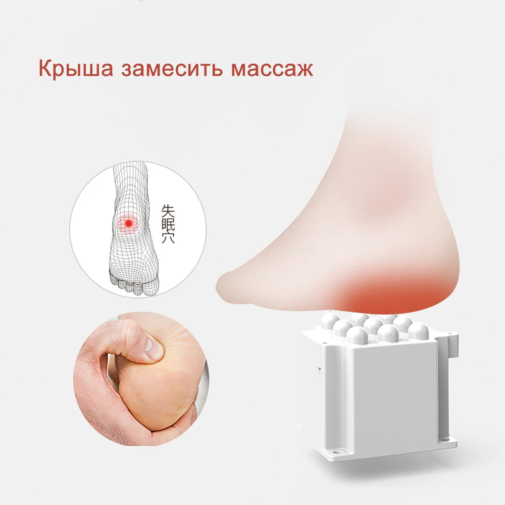 BOLIKIM 220V здоровье Инфракрасный Электрический шиацу массажер для ног Уход за ногами Корабль из России