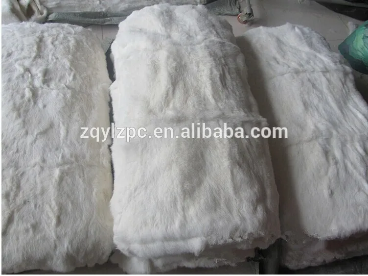 Высококачественный натуральный белый мех кролика рекс|rabbit fur skin|fur skinfur rabbit skins |