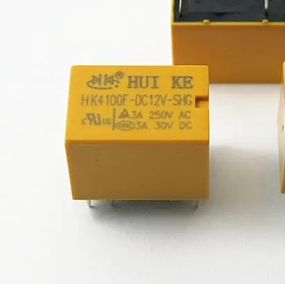 HK4100F DC12V SHG реле 12V 6Pin 3A и избыточному току 10 шт./лот|lots of funny games|relay inductancerelay dc |