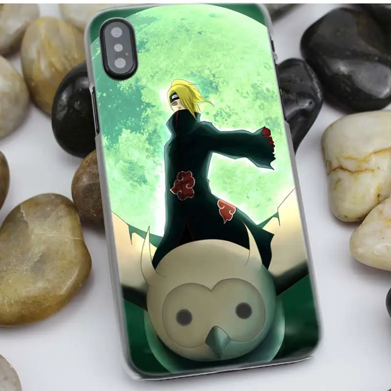 Жесткий пластиковый Чехол Наруто Какаши для iPhone XS Max XR X 10 7 8 6 6S Plus 5S SE 5 4S 4 5C Прозрачный чехол для телефона Coque 11 11Pro Sac
