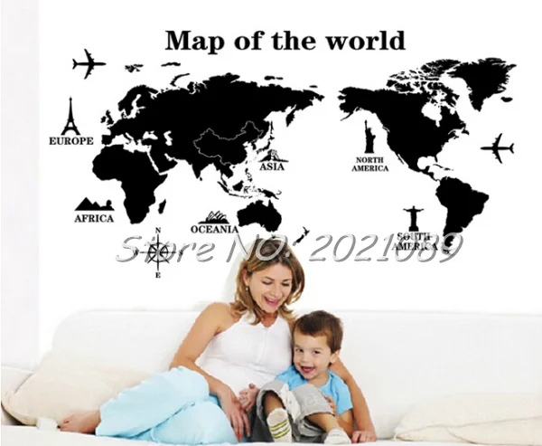 Новинка 2016 брендовая Съемная виниловая наклейка на стену с изображением