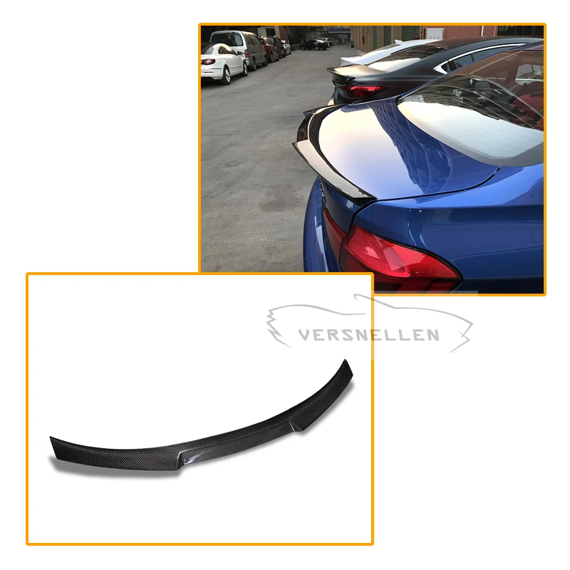 Vorstiner крыло для bmw F30 УГЛЕРОДНЫЙ спойлер M4 СТИЛЬ и F80 M3 2013 UP седан углеродное