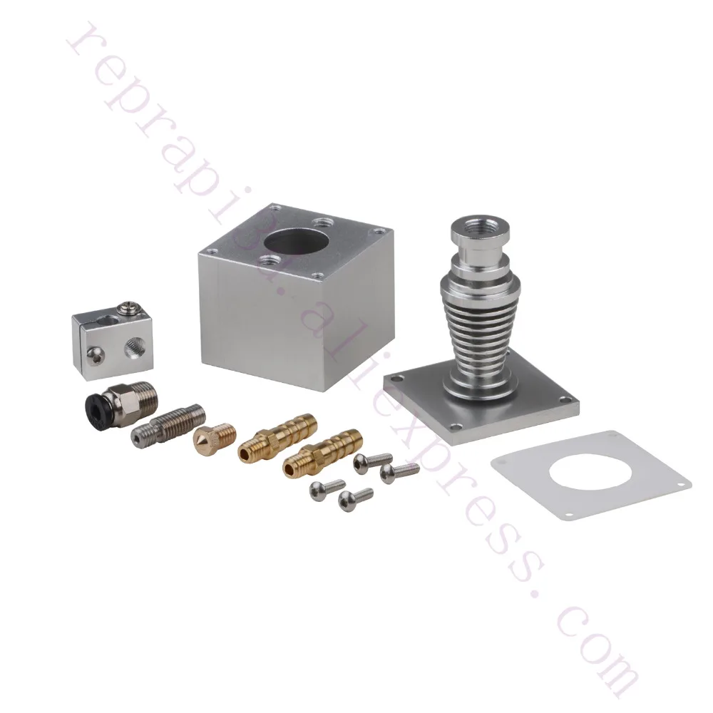 Охлаждающая жидкость Bowden V6 Hotend для водяного охлаждения Titan Aqqua 1 комплект|Детали и