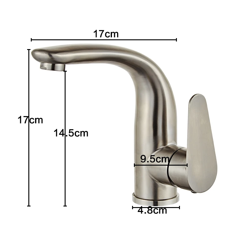 BAKALA Mixer White Faucets Home Bathroom Faucet Basin Tap Cold-Hot Water Taps Stainless Steel Plating Robinet Torneiras | Обустройство