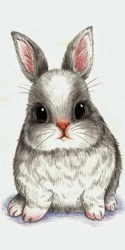 

Animal 3D DIY Diamond Painting Rabbit Pattern 5D Diamond Cross Stitch Square Diamond Embroidery Full Digital Rhinestone Sticker