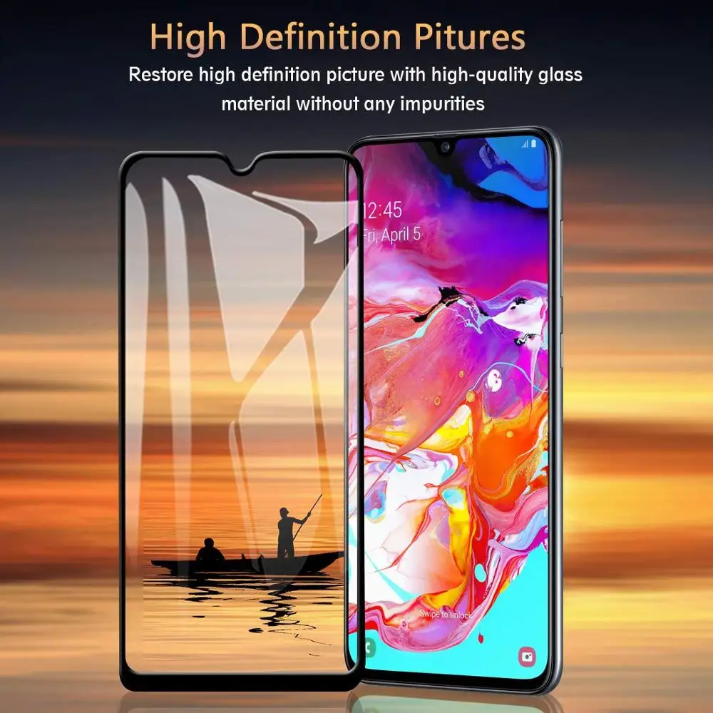 9H 5D полное покрытие из закаленного стекла для Elephone A6 Mini 5 71 дюймов защита экрана