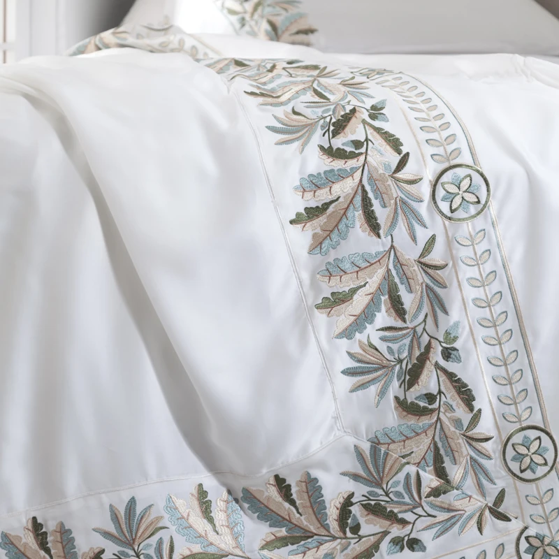 4/7 шт роскошный комплект постельного белья king size мягкий тенсель постельное белье