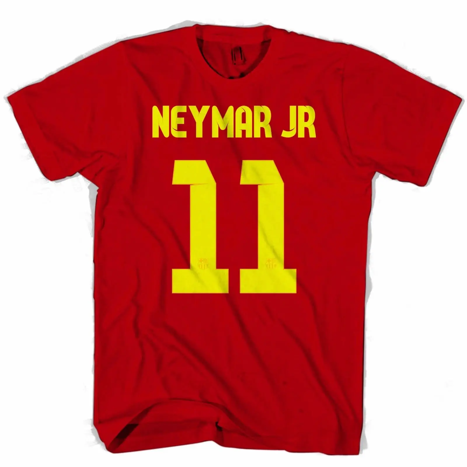 Neymar Jr Мужская/женская футболка Футбольная крутая Повседневная с гордостью