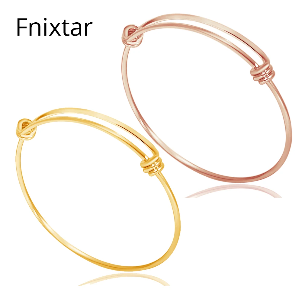 Fnixtar Золото Цвет 316L нержавеющая сталь браслеты на запястье браслет и для женщин