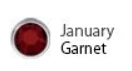 January Детские Средства ухода за кожей стоп печати брелок заказ любое имя и дата и камень подарок на день рождения для Семья Прямая принять yp3055 - Цвет: January