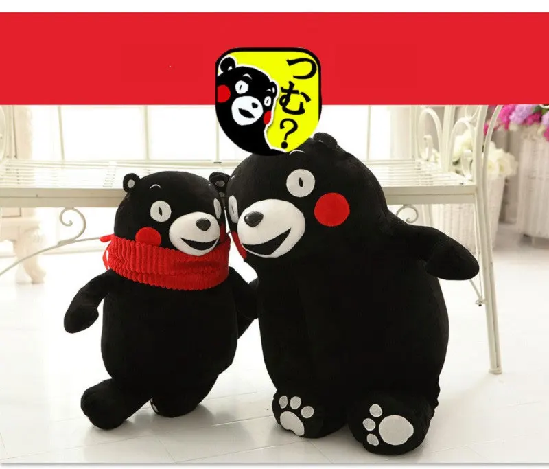 Симпатичная плюшевая кукла размером 18 см с красным шарфом | Игрушки и хобби