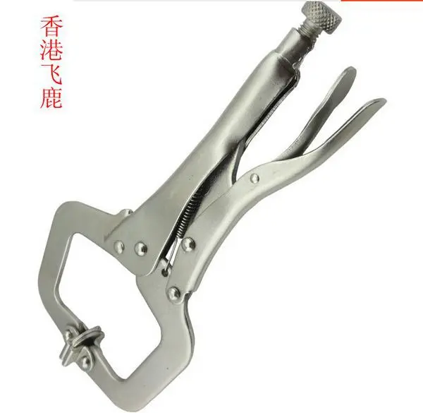 

R'DEER high carbon steel 9" 225mm C clamp locking plier with activity claw hand tools NO.RT-C09