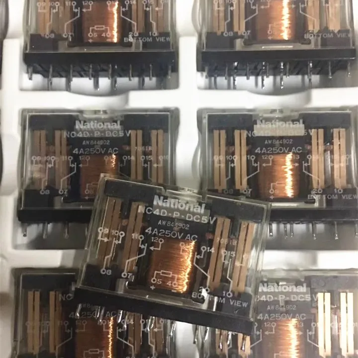 

5 В реле NC4D-P-DC5V NC4D-P-5VDC NC4DPDC5V 5VDC DC5V 5V 4A 250VAC 14PIN