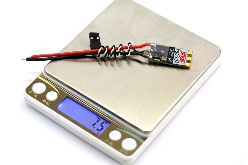 DYS XSD 30A 3-6S ESC BLHeli_S DSHOT Dshot600 контроль скорости для FPV гоночного дрона квадрокоптера |