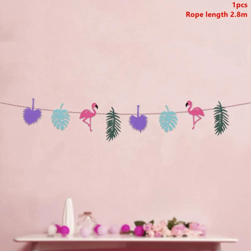 Summer Banners 3 Taoup 15 шт. латексные воздушные шары Фламинго конфетти круглые животные баллоны счастливые Гавайские балоны для детей вечерние тропические сувениры - Цвет: Summer Banners 3